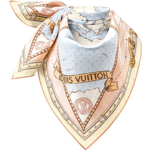 LOUIS VUITTON LV Map Square 90