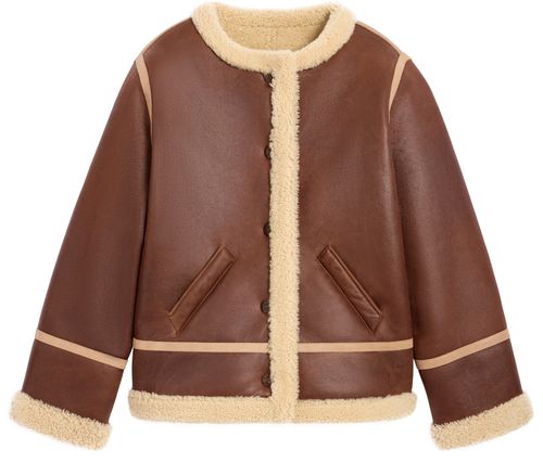 CELINE Jacket in lamb shearling