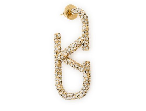 VALENTINO GARAVANI Vlogo Signature 45mm earring