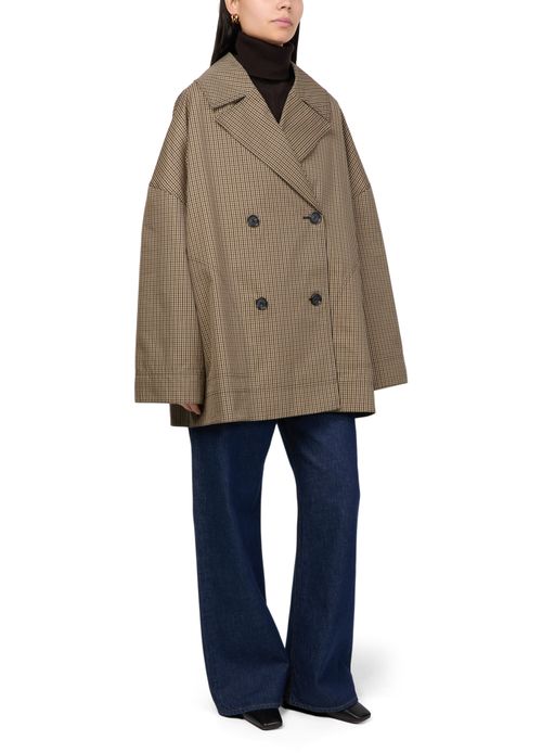TOTEME Oversized herringbone jacket