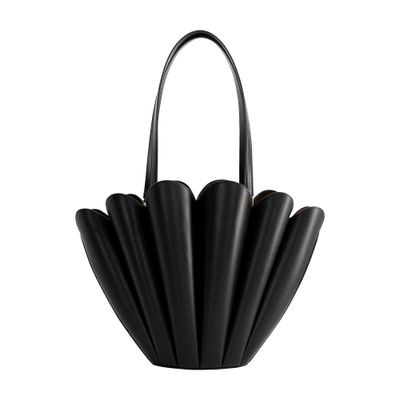 Mlouye Seashell Tote Bag In Black