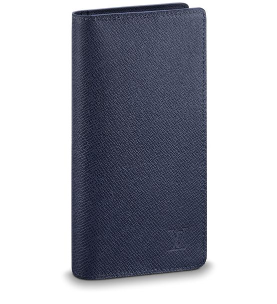 LV Louis Vuitton Taiga Mens Wallet, FREE