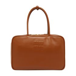 MIU マイクロバッグ　ブラウン 【未使用】MIU ボレザー