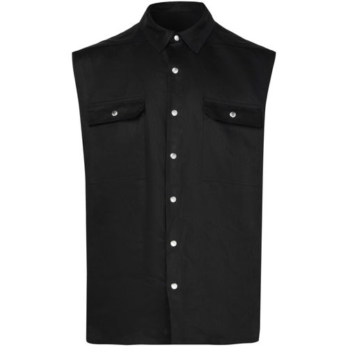 RICK OWENS Jumbo sleeveless jacket