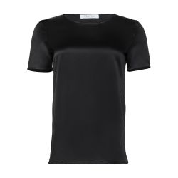 Max Mara REBECCA サテン 半袖 Tシャツ ブラック 関税送料込 M07488EW000783_fw_thumbM.jpg