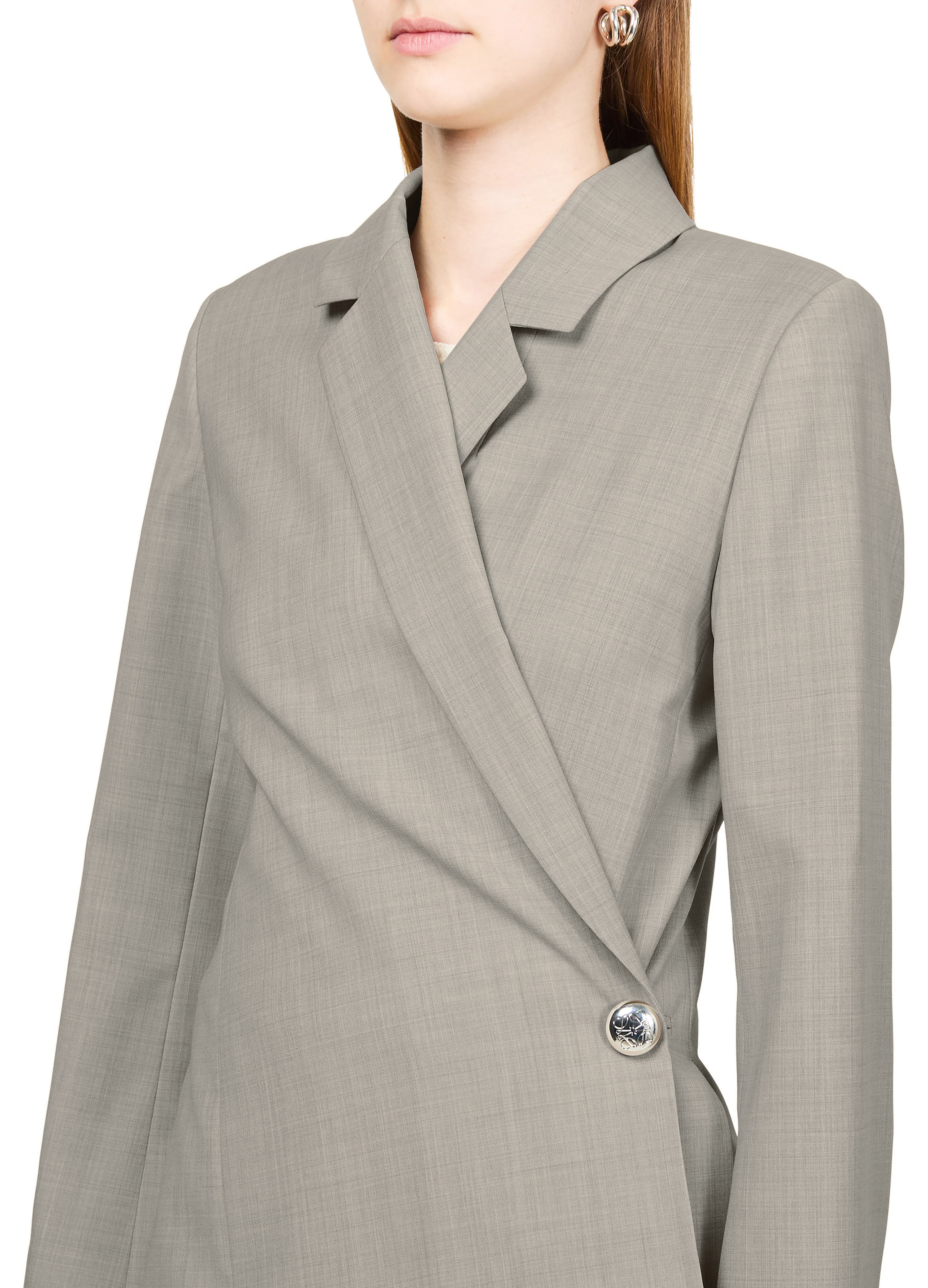 Tailored jacket in wool thumbnail 4