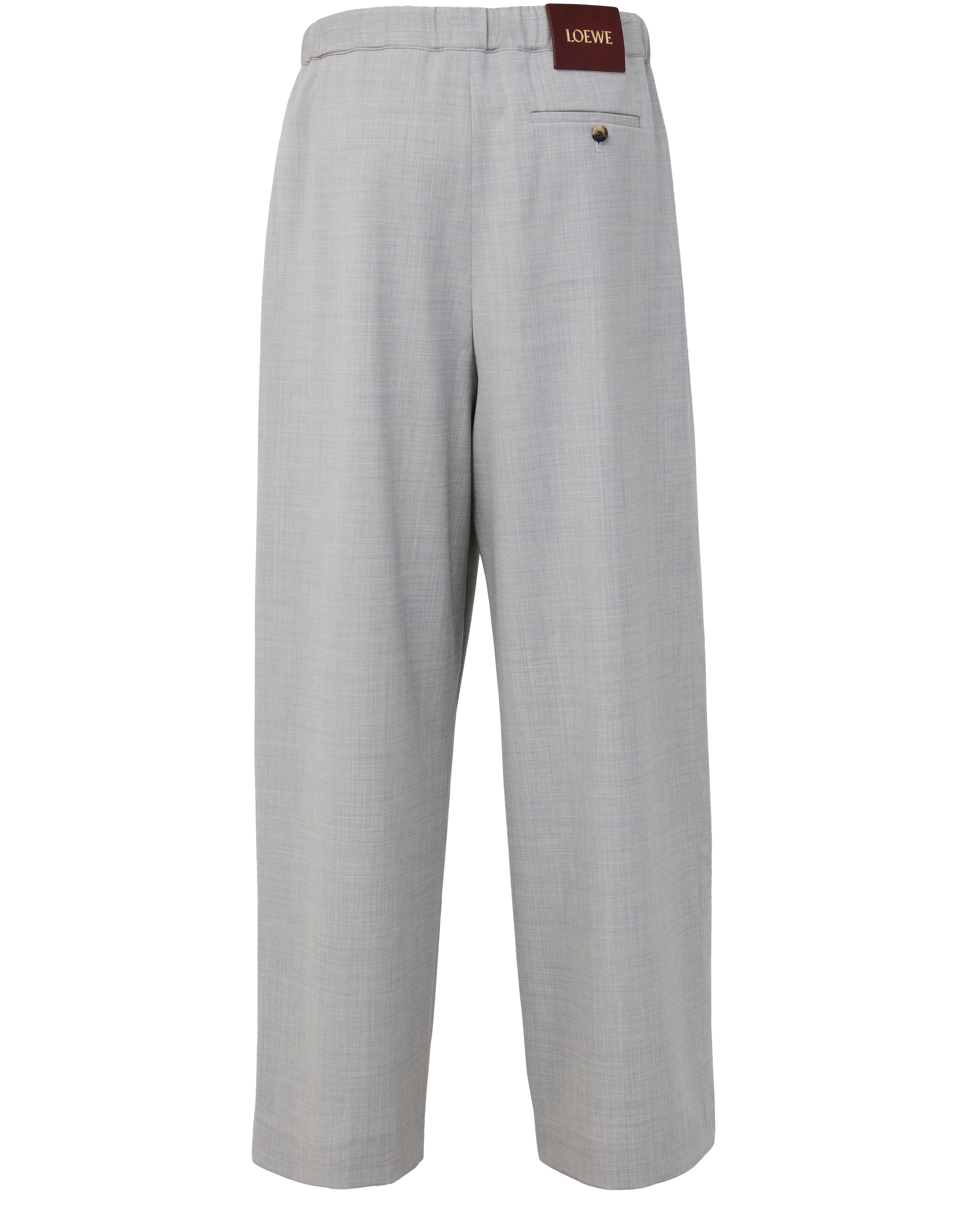 Drawstring pantss in wool thumbnail 3