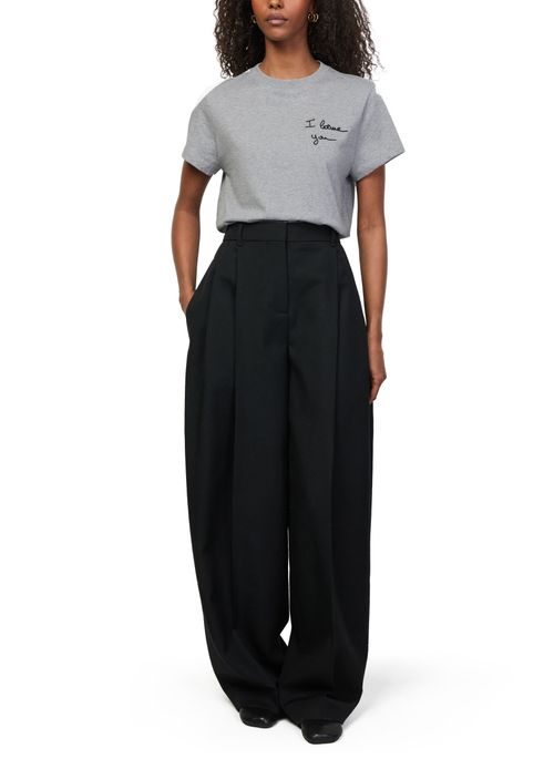 LOEWE Straight cotton t-shirt