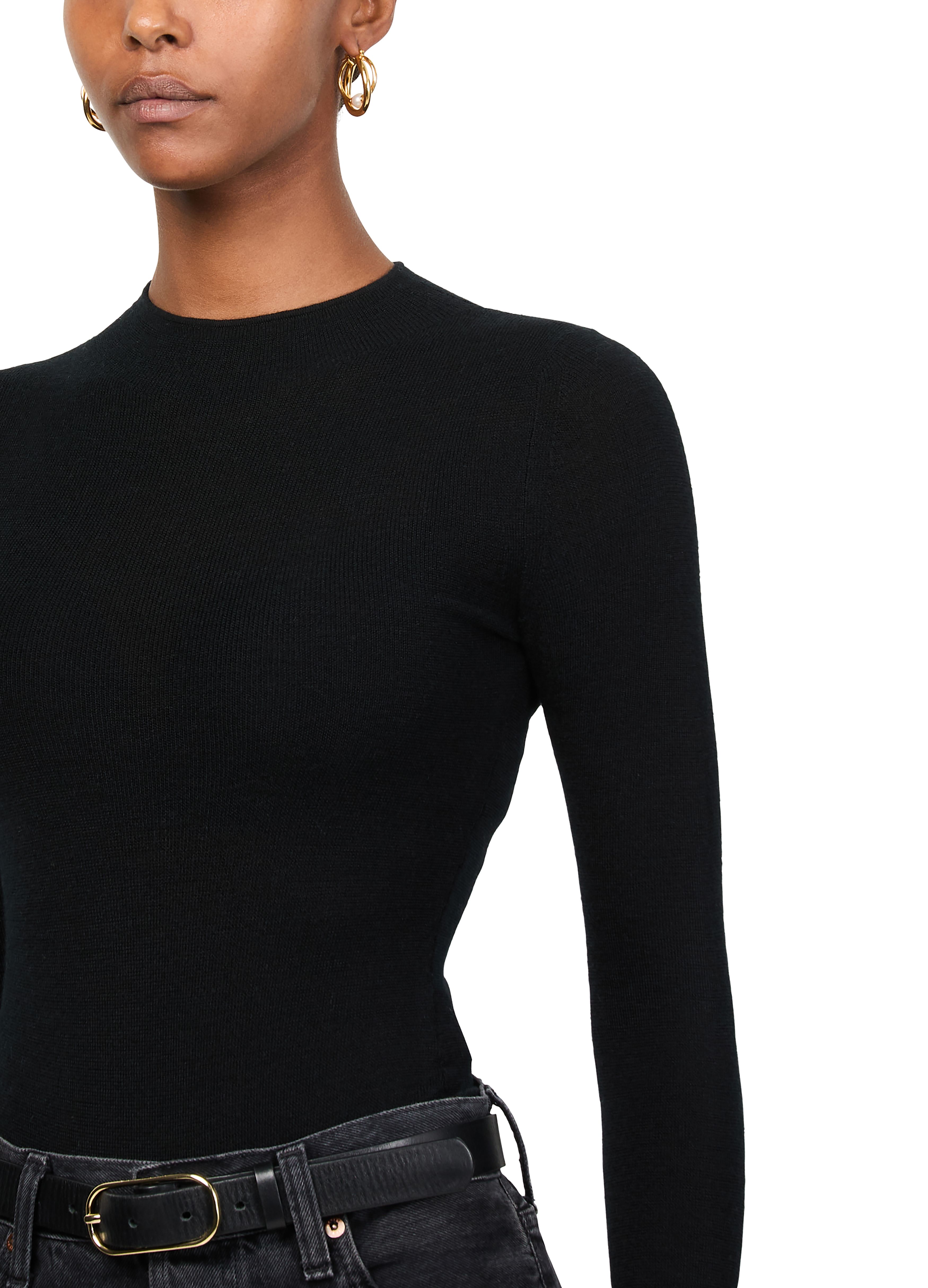 Plain knit bodysuit thumbnail 3
