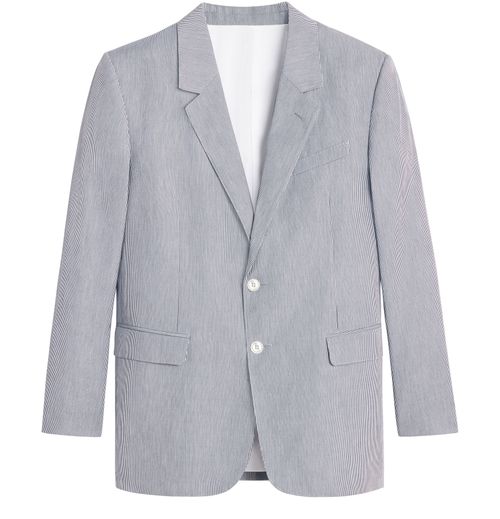 CELINE Jude in striped cotton jacket