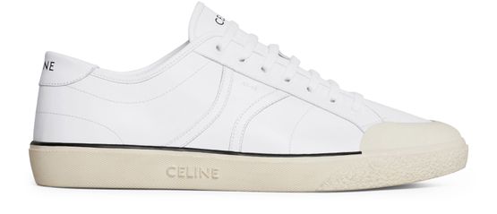 【直営・関税送料込】Celine Alan sneakers Men's As-01 low lace-up Celine Alan sneaker in calfskin