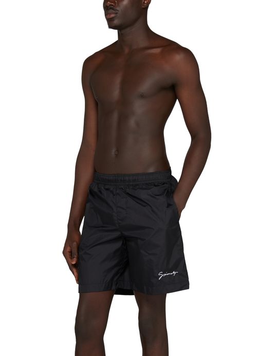 GIVENCHY Swim shorts with Givenchy signature