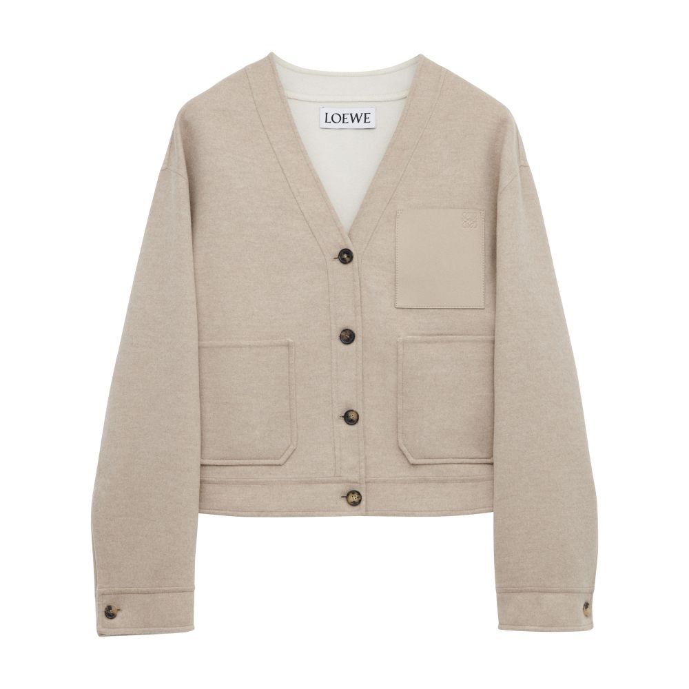 Wool and cashmere cardigan thumbnail 6
