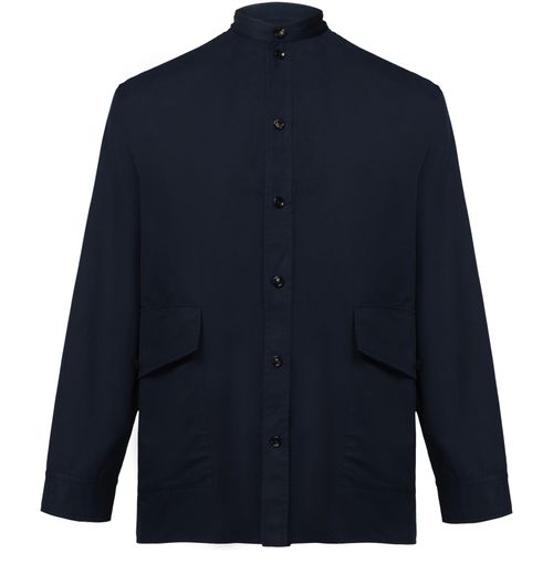 BOTTEGA VENETA Chemise en sergé de coton léger