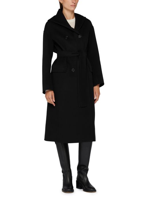 S MAX MARA Favola long belted coat