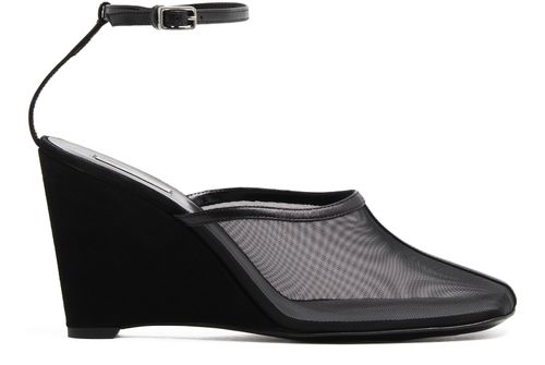 AMI PARIS Ankle strap mules