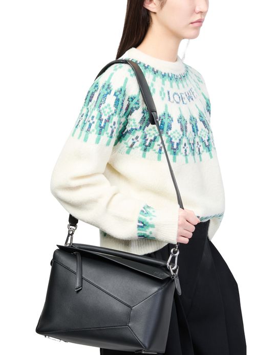 LOEWE Medium Puzzle Edge bag in classic calfskin