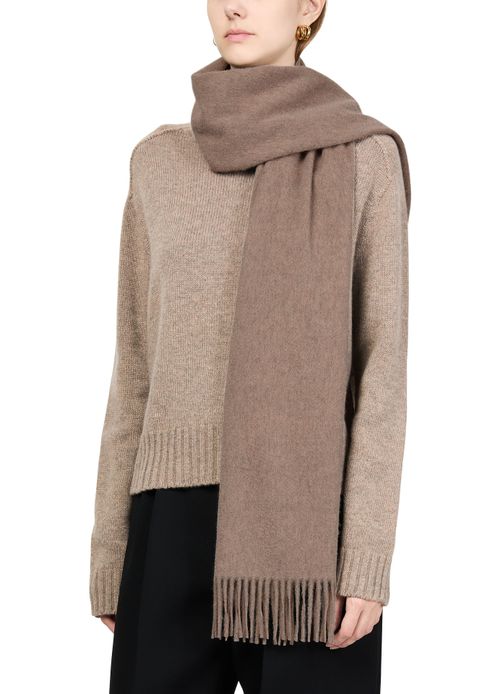 BOMPARD Classic fringed scarf