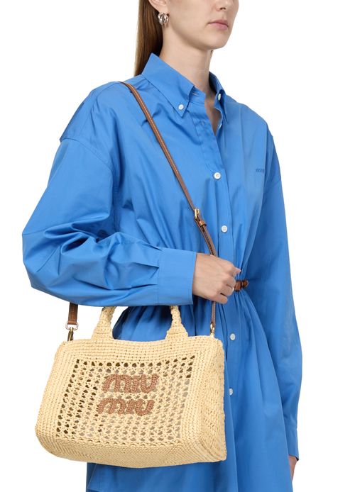 MIU MIU Raffia handbag