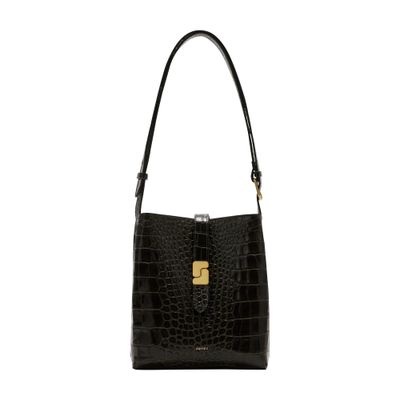 Soeur Bello Mini Shoulder Bag In Burgundy