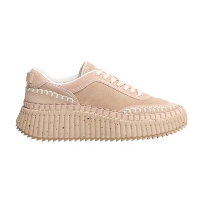 Chloé Nama Sneakers In Sand