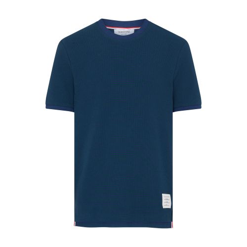 Pinstriped short sleeve tee