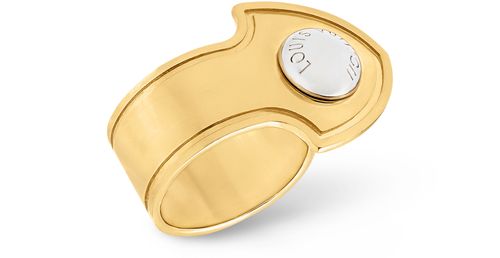 LOUIS VUITTON Bague LV Heritage