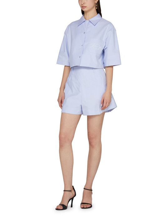 GIVENCHY Shorts in cotton with GIVENCHY medallion