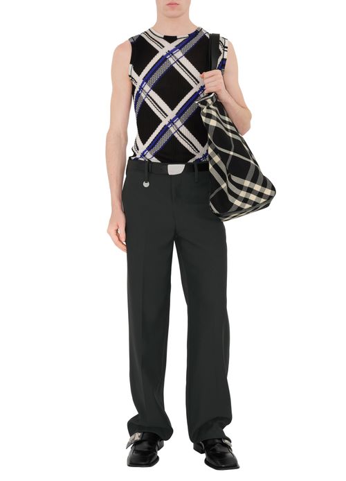 BURBERRY Check tote bag