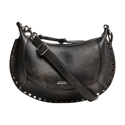 Isabel Marant Oskan Moon Shoulder Bag In Brown