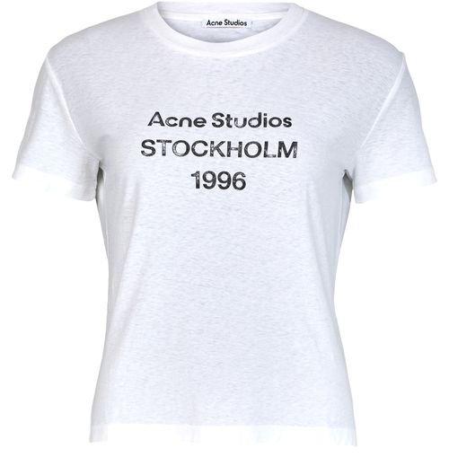 ACNE STUDIOS Kurzarm-T-Shirt mit Logo