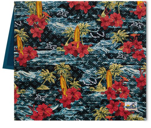 LOUIS VUITTON Serviette de plage Surfin' Monogram