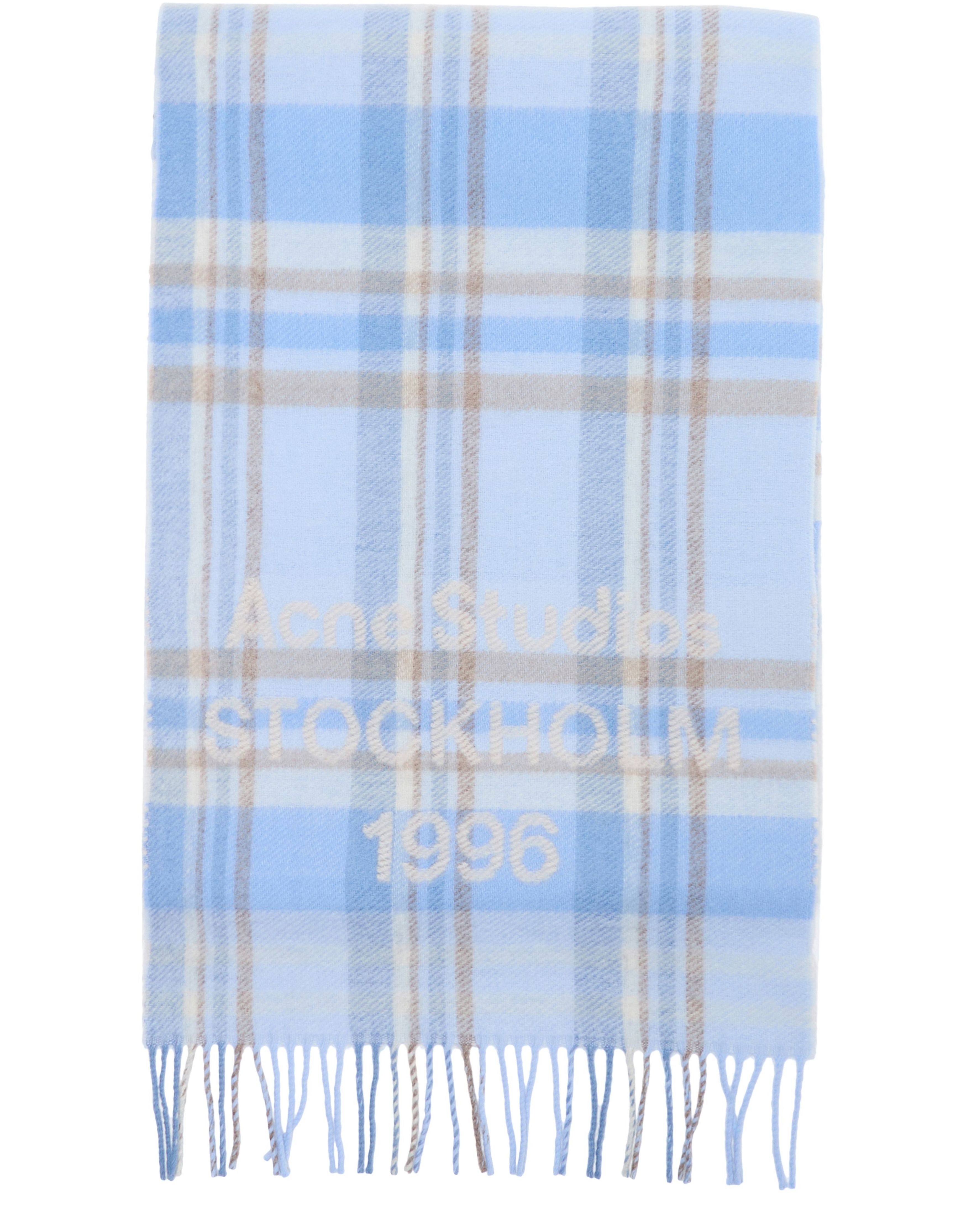 Check logo scarf