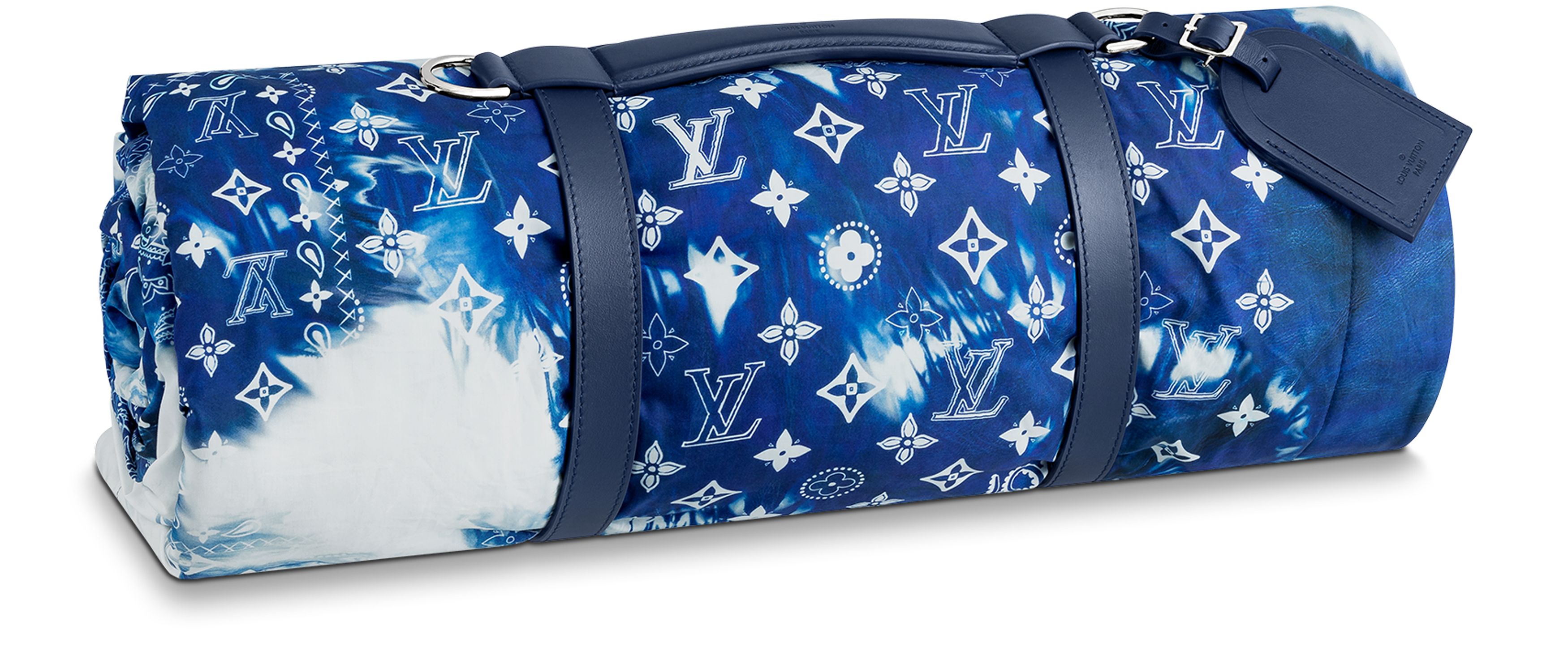 Monogram Bandana Beach Blanket & Holder thumbnail 3