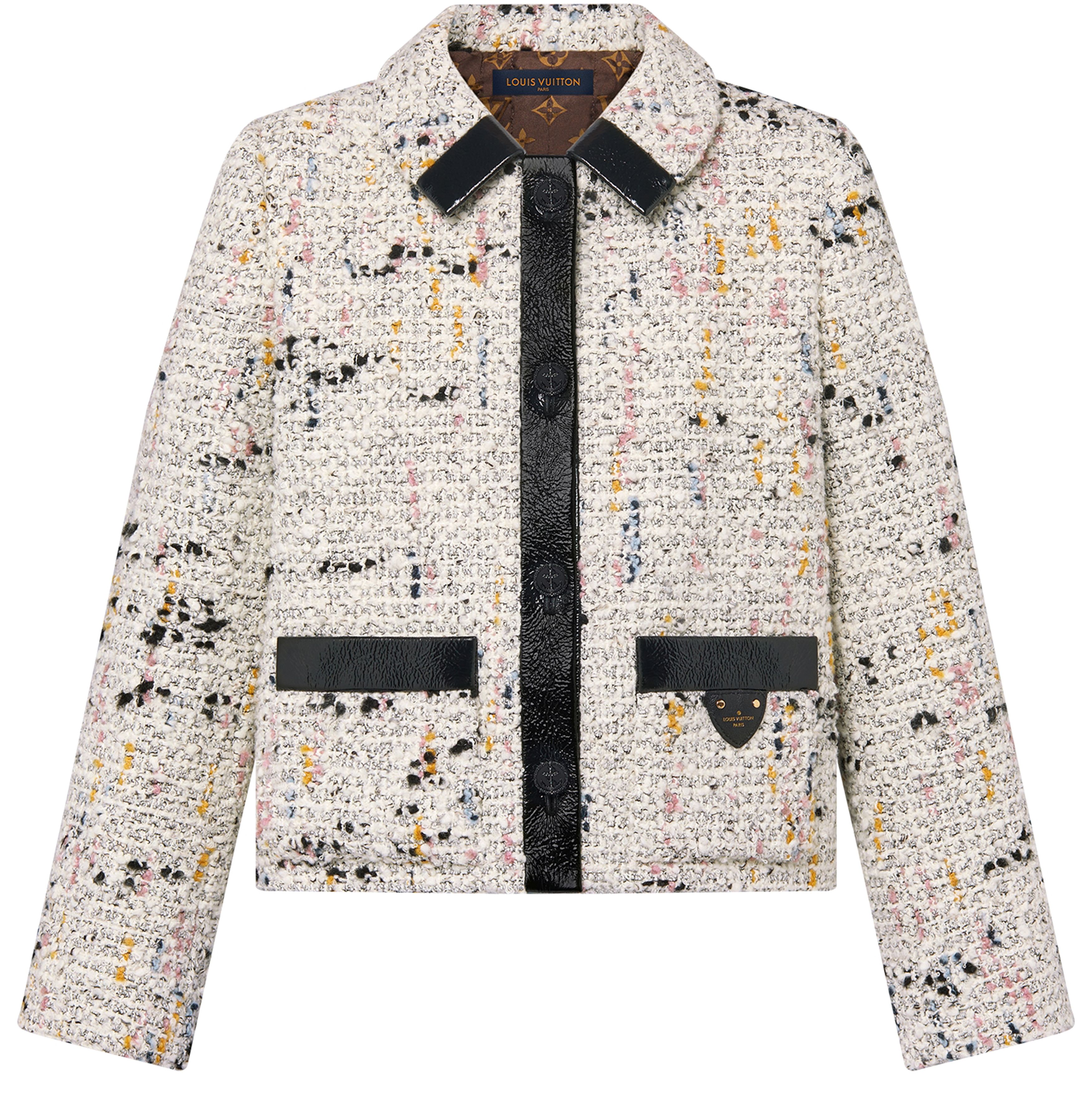 Bouclette Tweed Boxy Jacket