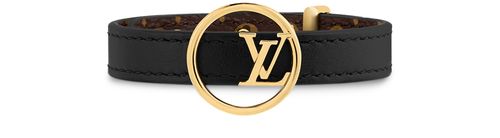 LOUIS VUITTON Bracelet en cuir LV Éclipse