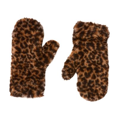 Max Mara Ombrato Gloves In Brown