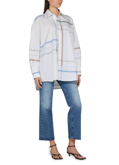 BOTTEGA VENETA Asymmetric cotton shirt
