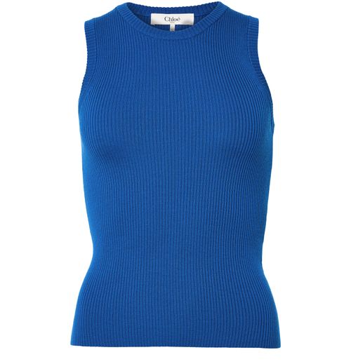 CHLOE Tank top with logo