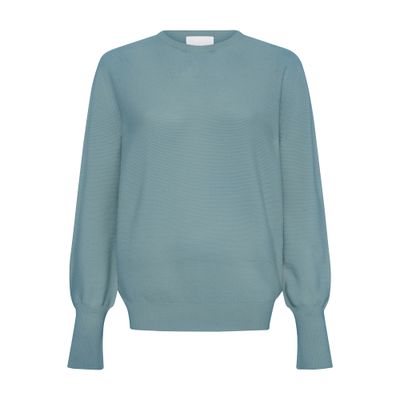 Molli Samie Round-neck Sweater In Blue