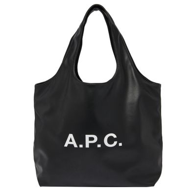 Apc A.p.c. Ninon Small Tote Bag In Black