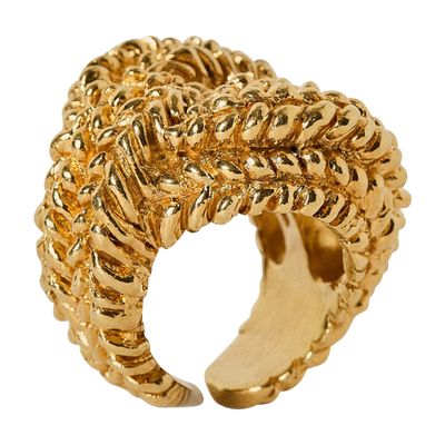 Paola Sighinolfi Loop Ring In Gold