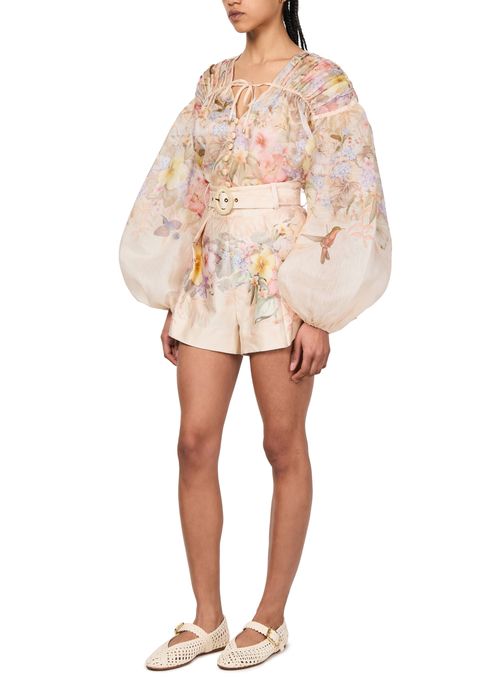 ZIMMERMANN Illuminate tuck shorts