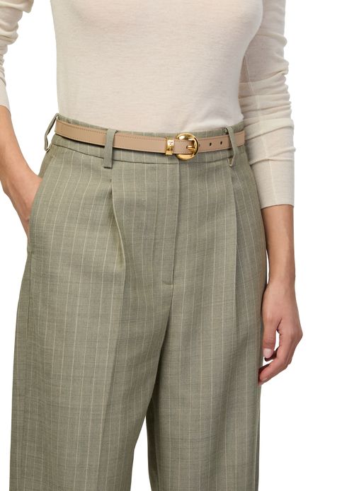 LOEWE Pebble belt in smooth calfskin