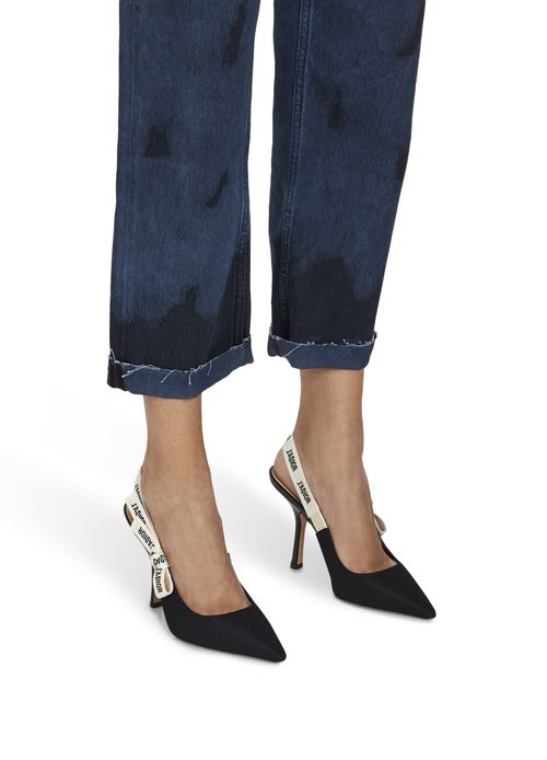 DIOR J'Adior  technical fabric slingbacks