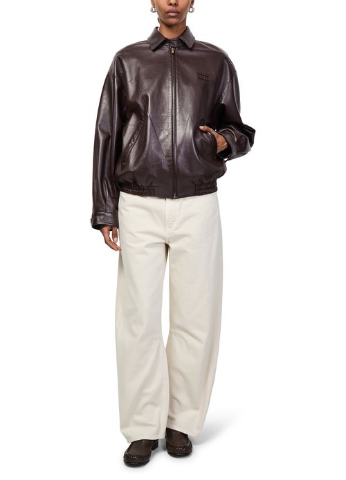 MIU MIU Jacke aus Nappaleder