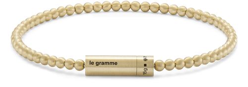 LE GRAMME Le 15g beaded bracelet