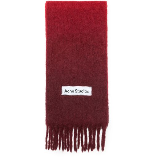 ACNE STUDIOS Fringed wool scarf