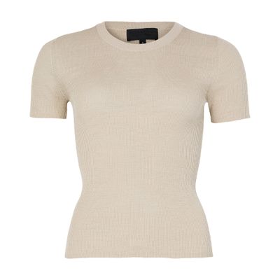Nili Lotan Hettie T-shirt In Gray