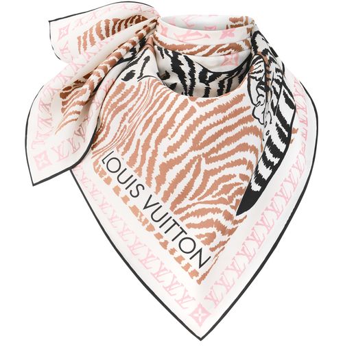 LOUIS VUITTON Tiger Mania Square 90
